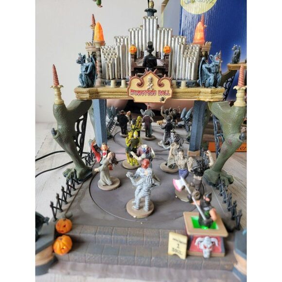 Lemax monsters ball 2005 Halloween animated dance village - Picture 3 of 16